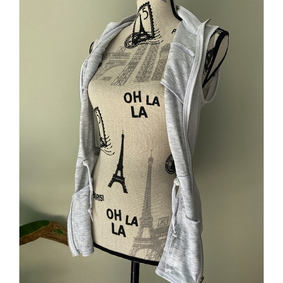 Armani Exchange A|X, Women's Sleeveless Mockneck Vest with Drawstring Waist (S) - Picture 3 of 10